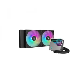 AIO Liquid Cooler DeepCool LT240 ARGB, 240mm, RGB - Umag