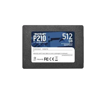 Patriot P210 512GB SATA3 SSD 2.5" - Umag