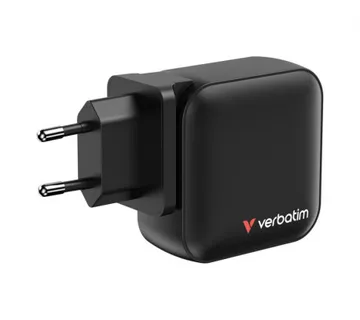 Verbatim Mini GaN zidni punjač 100W, 3×USB-C/1×USB-A, PD/QC 3.0 - Umag