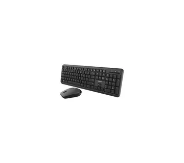 CANYON SET-W20 EN/AD Keyboard+Mouse Velvet Wireless Black - Umag