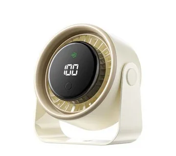 Vention Desktop Air Circulation Fan Gray Smart Digital Display - Umag