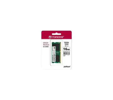 Transcend DRAM 16GB JetRAM DDR4 3200Mhz SO-DIMM 2Rx8 1Gx8 CL22 1.2V - Umag