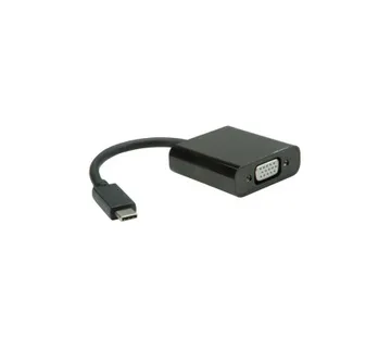 Roline VALUE adapter USB-C - VGA, M/F, 0.15m - Umag