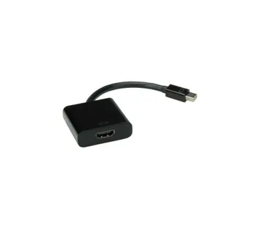 Roline VALUE adapter/kabel Mini DisplayPort - HDMI, M/F, 0.15m - Umag