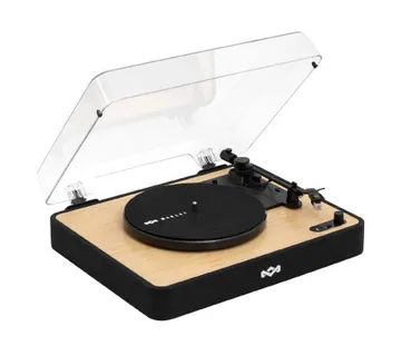 House Of Marley Revolution Bt Turntable Signature Black - Umag