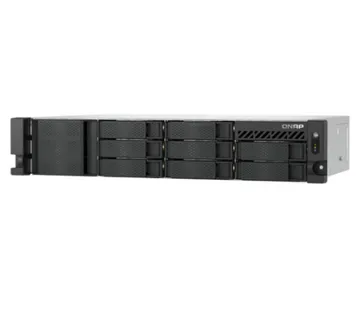 8-bay short depth rackmount NAS, Intel Atom C5125 8C 2.8GHz, 8GB RAM,2 x 2.5GbE, 2 x M.2 2280, 2 x PCIe Gen3 x4, 4 x USB 3.2 - Umag