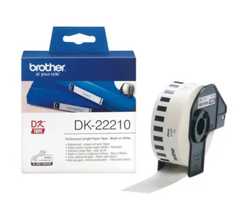 BROTHER Continuos Paper Black/White 29mm - Umag