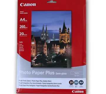 Canon Photo Paper Plus SG201 - A4 - 20L - Umag