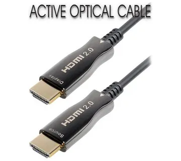 Transmedia Active Optical HDMI 2.0 cable, 50m - Umag