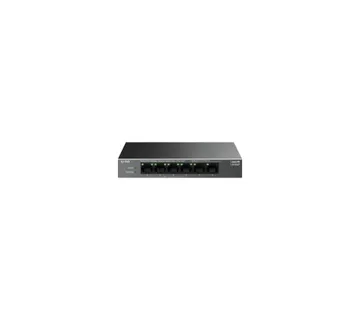 TP-Link LS106LP 6-Port 10/100 Mbps Desktop Switch with 4-Port PoE, 4× 10/100 Mbps PoE Ports, 2× 10/1 - Umag