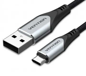 Vention USB 2.0 A Male to Micro-B Male Cable 2M Gray - Umag