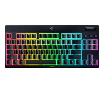 Tipkovnica Razer BlackWidow V4 Low-profile Tenkeyless HyperSpeed, Crvena, US SLO g. - Umag