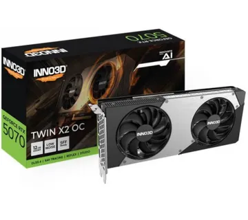 INNO3D GeForce RTX 5070 TWIN X2 OC, 12GB GDDR7 - Umag