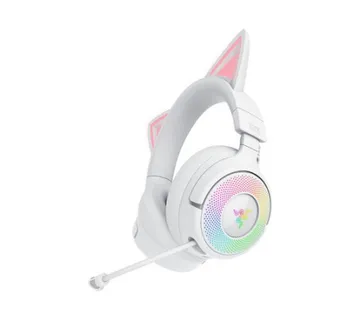 Slušalke Razer Kraken Kitty V3 Pro, bele - Umag