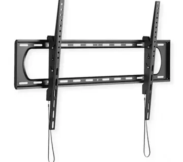 Roline VALUE zidni nosač za TV 60"-120", nagibni, udaljenost od zida 80mm, nosivost 120kg, crni - Umag