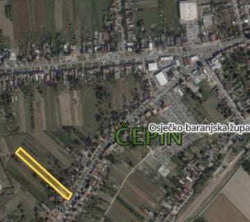 Građevinsko zemljište + projekt za Dom za starije, Čepin, 4243 m2 - cover