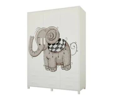 Dječji drveni ormar Animals - cover