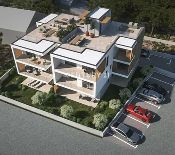 APARTMAN A3 – PRIZEMLJE S DVORIŠTEM | 76,16 m² | VODICE, NOVOGRADNJA - cover
