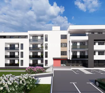Čakovec – Globetka | Jednosobni stan 50,9 m² + lođa 8,3 m² | Prizemlje | U izgradnji - cover