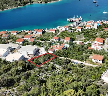 Građevinsko zemljište s projektom luksuzne vile( POGLED MORE ) 180 m od mora - cover