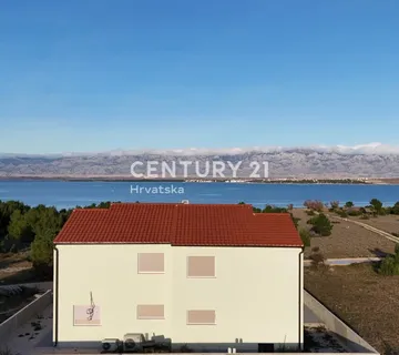 VIR – Luksuzna vila s 3 stana, bazenom i panoramskim pogledom na more | 200 m od mora
