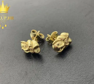 ZLATNE NAUŠNICE 14K 2,20G / R1, RATE !! - cover