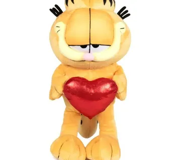 Garfield srce plišana igračka 36cm - cover