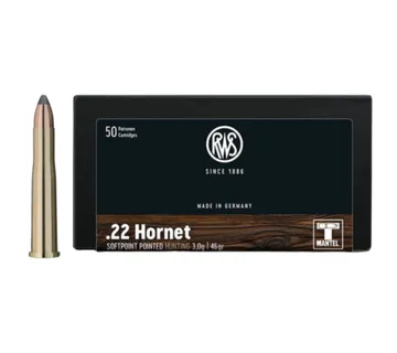 Karabinsko streljivo RWS TM .22 HORNET 3,0g - cover