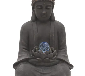 EUROPALMS Fountain, BUDDHA WITH MAGIC BALL - cover