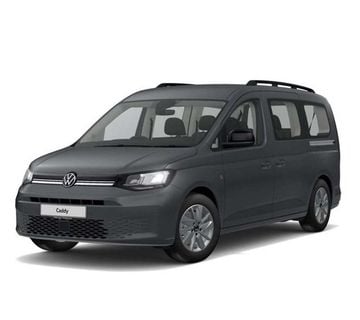 UZDUŽNI KROVNI NOSAČI ZA VW CADDY V MAXI - SREBRNI-CRNI - cover