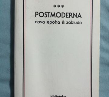 Postmoderna : Nova epoha ili zabluda [B42] - cover