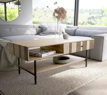 Klub stolić Nereos 130x60x51cm, Materijal: Mango - cover