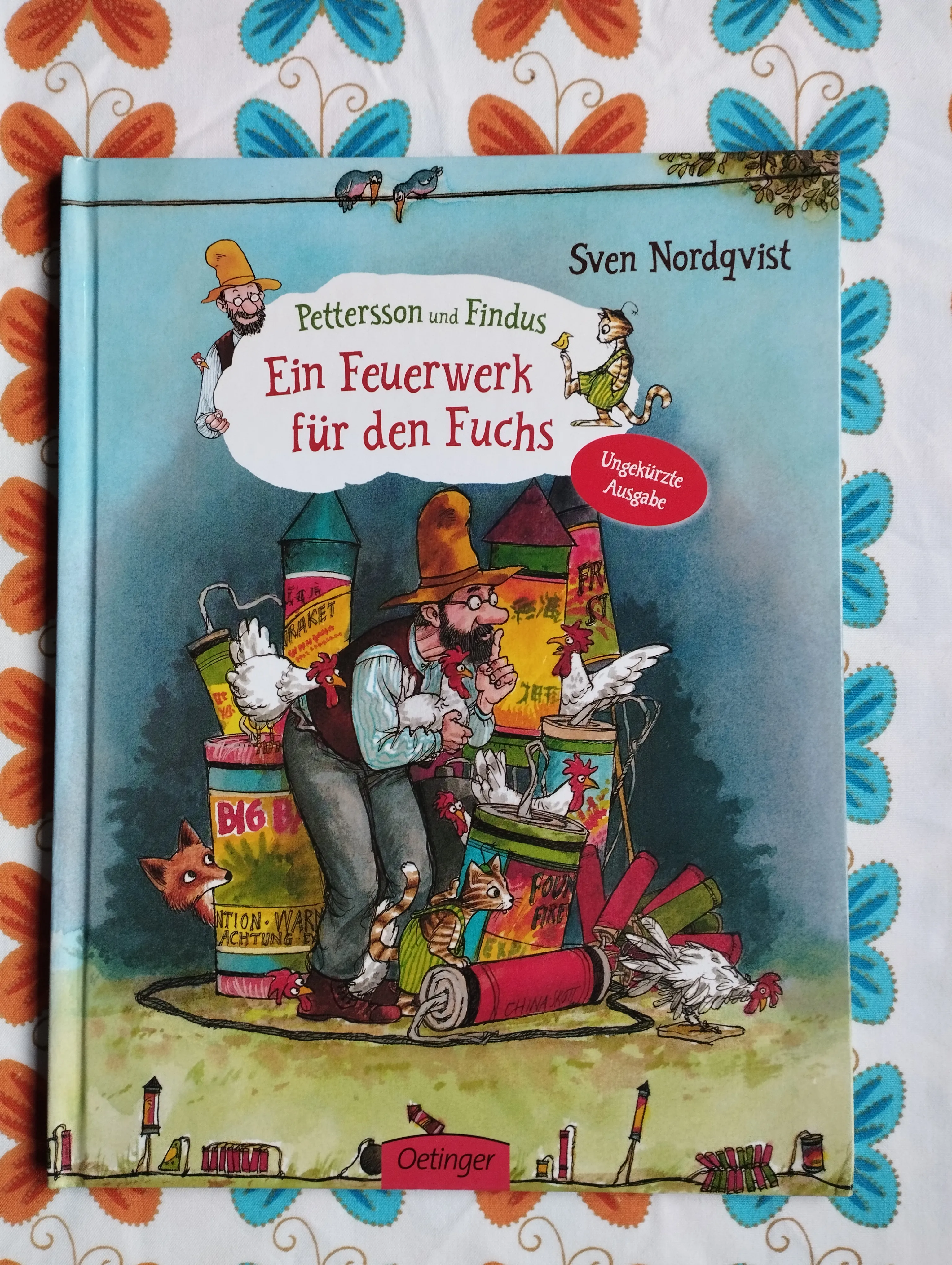 Sven Nordqvist - Pettersson und Findus; Ein Feuerwerk fur den Fuchs - cover