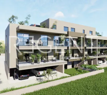 Trogir – Dvosoban stan u blizini centra s vrtom 85 m2 novogradnja - cover