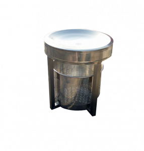 Inox pepeljara   - cover