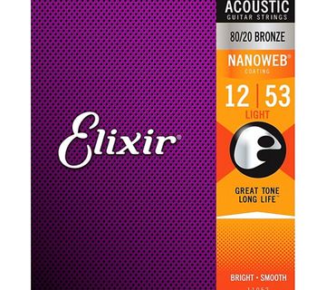 ELIXIR 12-53 ŽICE ZA AKUSTIČNU GITARU - cover