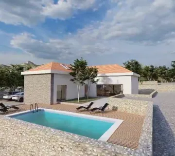Marina, prekrasno imanje, villa 214,55 m2 + bazen 32,00 m2! - cover