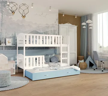 Kubus 3 dječji krevet s tri ležaja 190×80 - cover