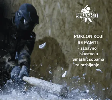 Poklon paket za zabavno iskustvo razbijanja u Zagrebu - cover