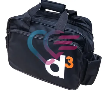 TORBA MEDICINSKA 47cm x 34cm x 15cm, S DŽEPOVIMA, CRNA - cover