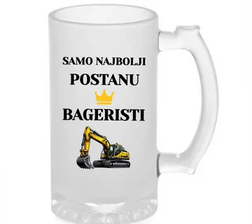 Krigla samo najbolji postanu bageristi - cover