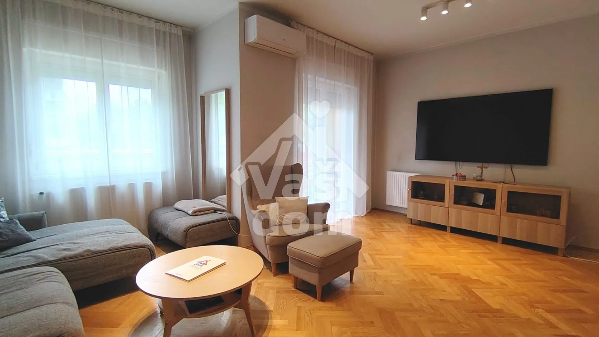 ZAGREB, ŠPANSKO, STAN 96 m2+ GARAŽA I VRT NA KORIŠTENJE - cover