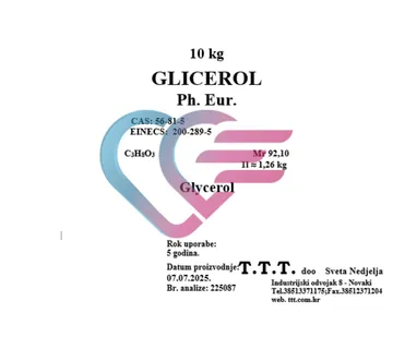 GLICEROL – GLICERIN 1 kg - cover