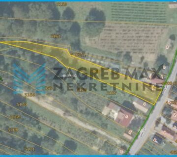 VELIKI VRH - građevinsko zemljište 1092 m2 + šuma 798 m2 - cover