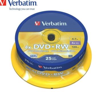 VERBATIM DVD+RW - cover