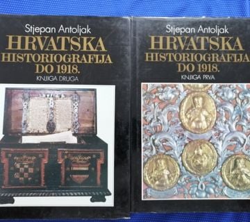 Stjepan Antoljak – Hrvatska historiografija do 1918. 1-2 [Z15] - cover