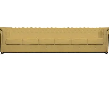 Chesterfield Garnitura Class Leather | 6-sjedišta | Ivory - cover
