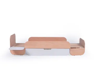 Stribbo® Pinno Bed dječji krevetić Natur beech - cover