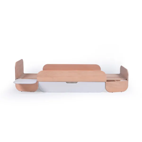 Stribbo® Pinno Bed dječji krevetić Natur beech - cover