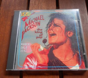 Michael Jackson ‎– The King Of Pop World Tour 1987 - cover